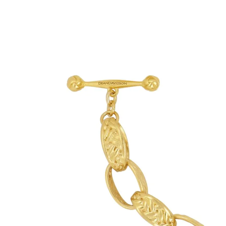DEAN DAVIDSON WEAVE CHAIN BRACELET - GOLD