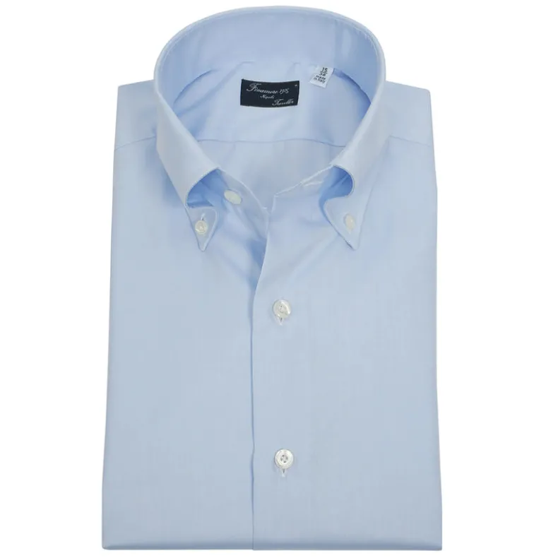 FINAMORE 1925 CLASSIC LIGHT BLUE SHIRT