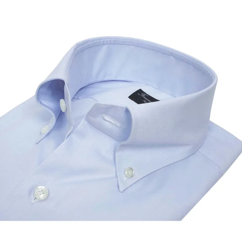 FINAMORE 1925 CLASSIC LIGHT BLUE SHIRT