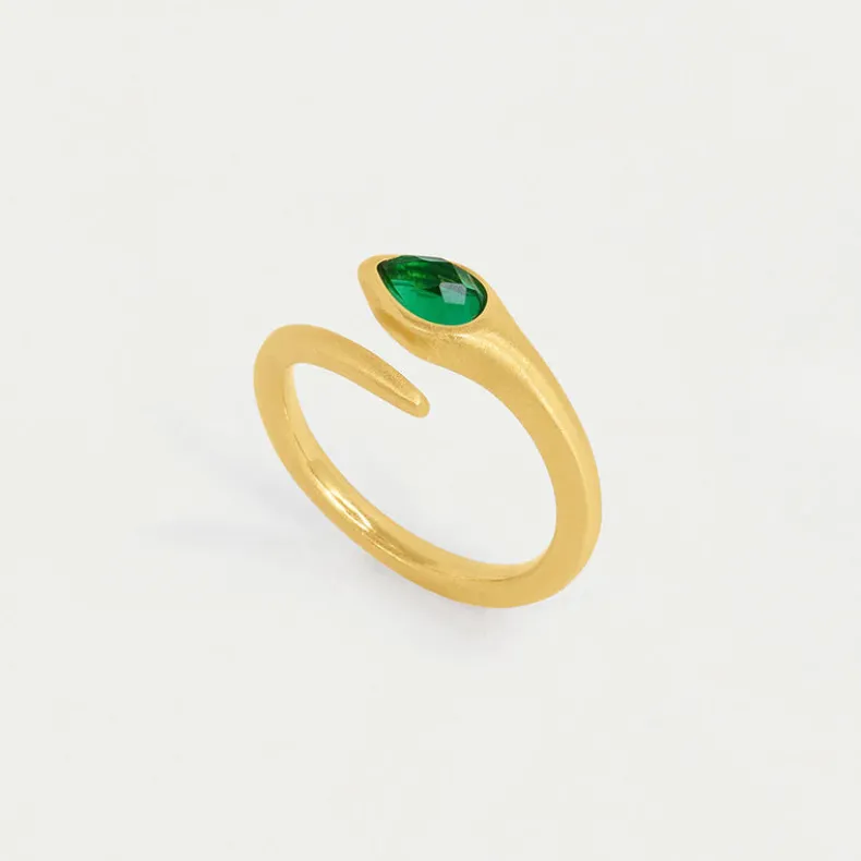 DEAN DAVIDSON ETERNA STACKING RING - VERDANT GREEN