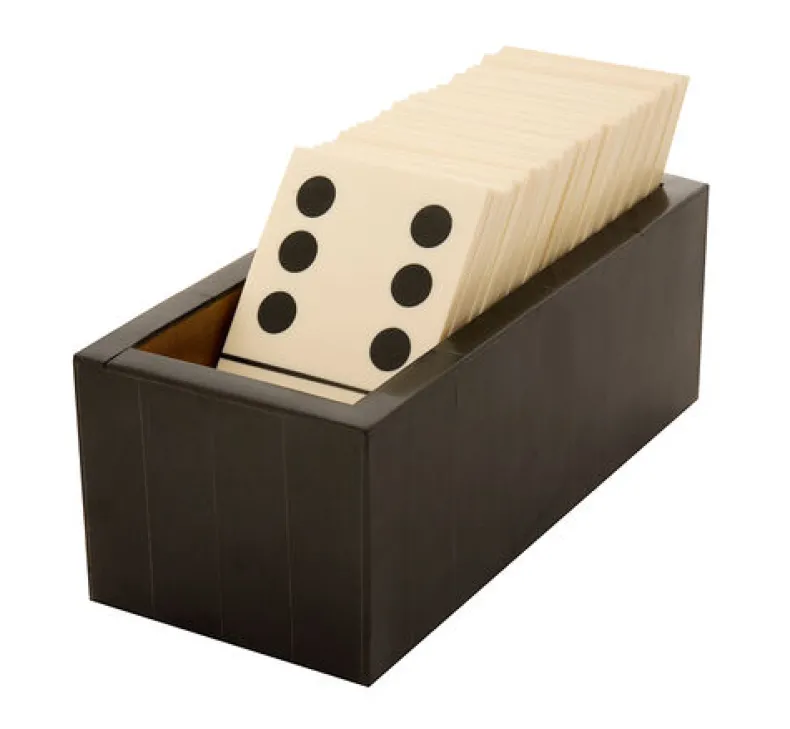 TIZO HORN & BONE DOMINO SET