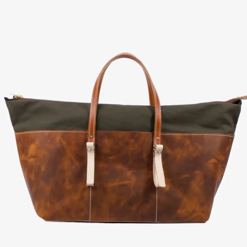 SONOMA COUNTY LEATHER - MOON MOUNTAIN WEEKENDER BAG