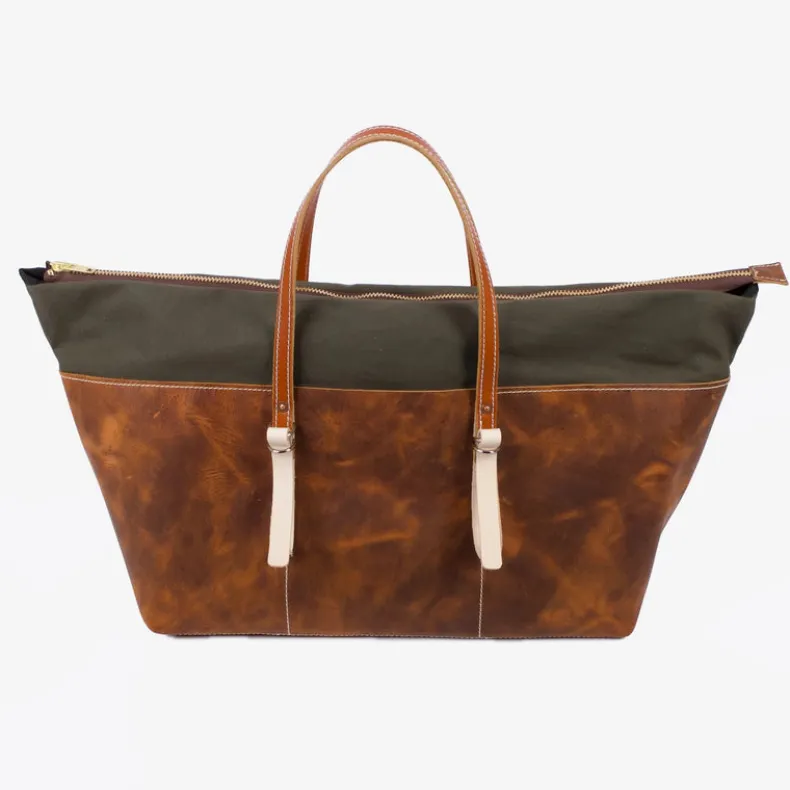 SONOMA COUNTY LEATHER - MOON MOUNTAIN WEEKENDER BAG