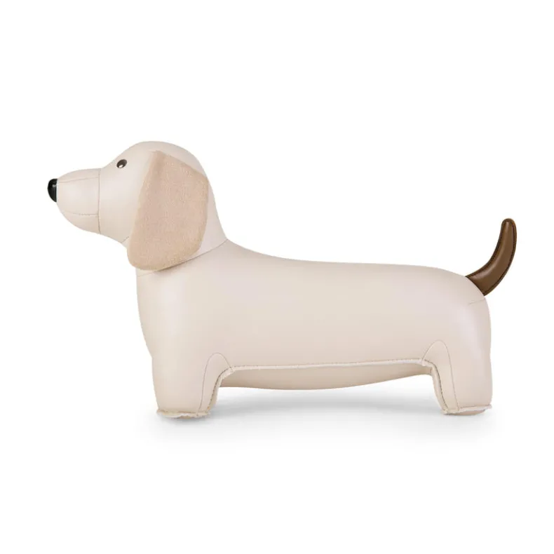 ZÜNY BOOKEND - WHEAT DACHSHUND