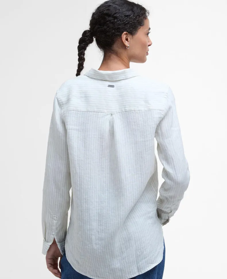 BARBOUR MARINE WOMEN'S SHIRT - CHAMBRAY STRIPE