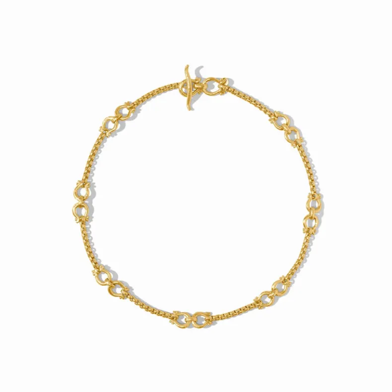 JULIE VOS SARATOGA DEMI LINK NECKLACE