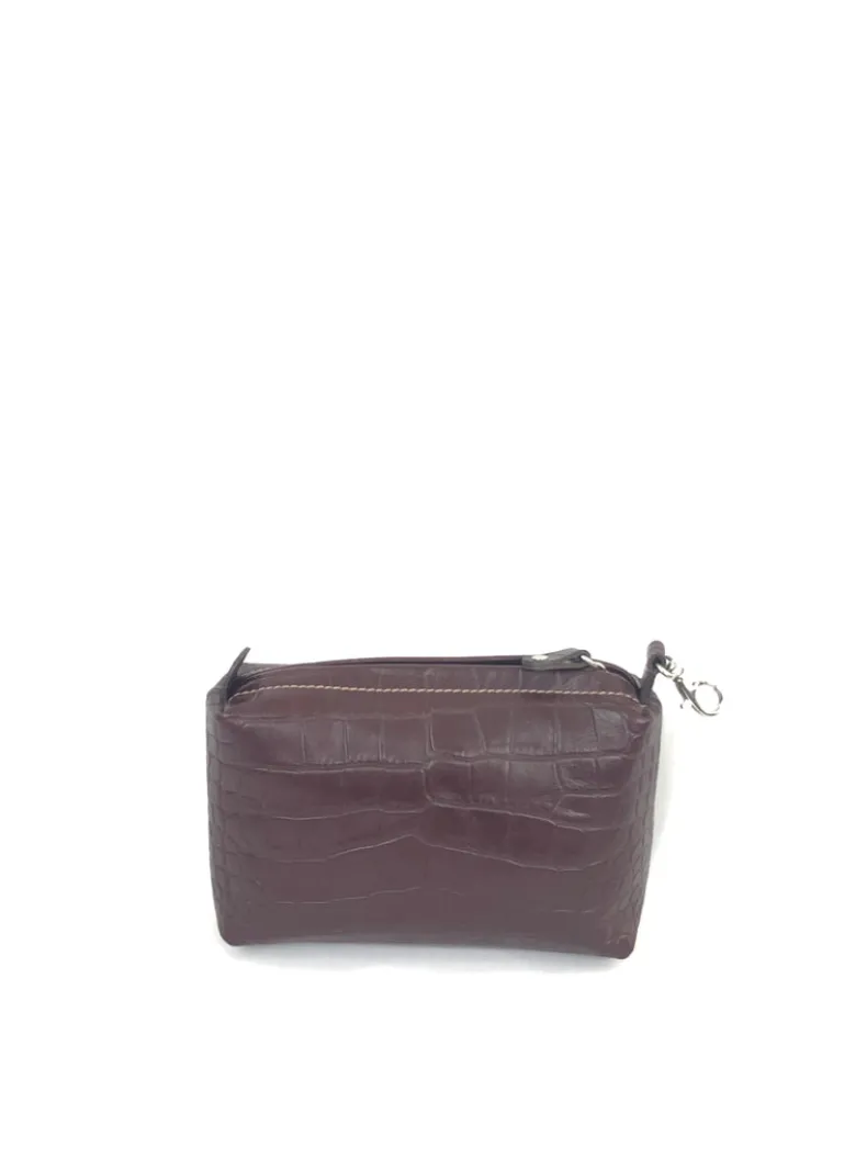 CALABRESE 1924 EMBOSSED LEATHER SMALL BAG - 2 COLOR OPTIONS