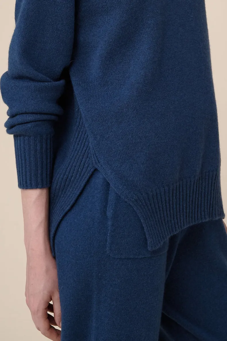 FEDELI WOMEN'S CASHMERE SWEATER - NOTTURNO