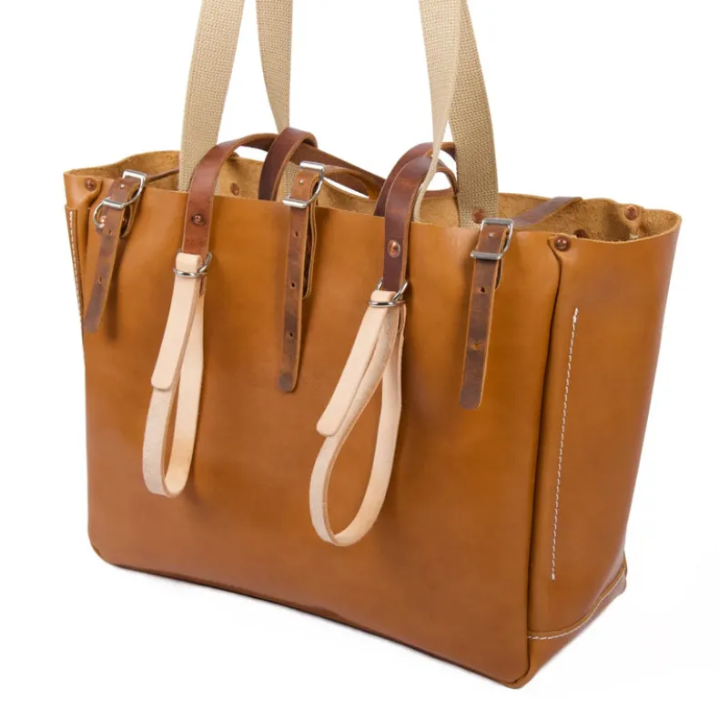 SONOMA COUNTY LEATHER - VITNER TOTE