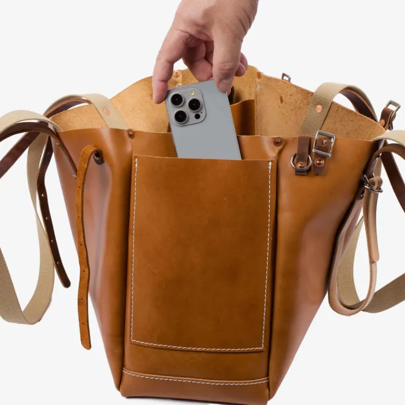 SONOMA COUNTY LEATHER - VITNER TOTE