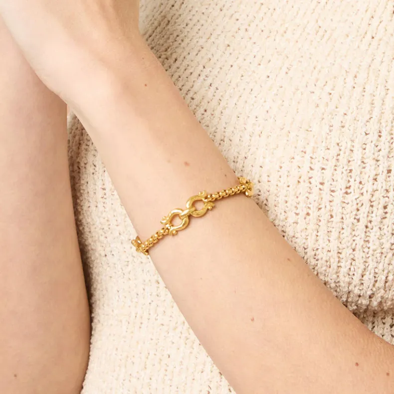JULIE VOS SARATOGA DEMI LINK BRACELET