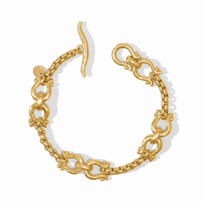 JULIE VOS SARATOGA DEMI LINK BRACELET