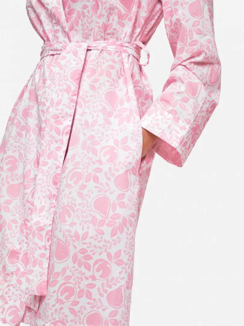 DEREK ROSE NELSON 89 WOMEN'S ROBE - PINK