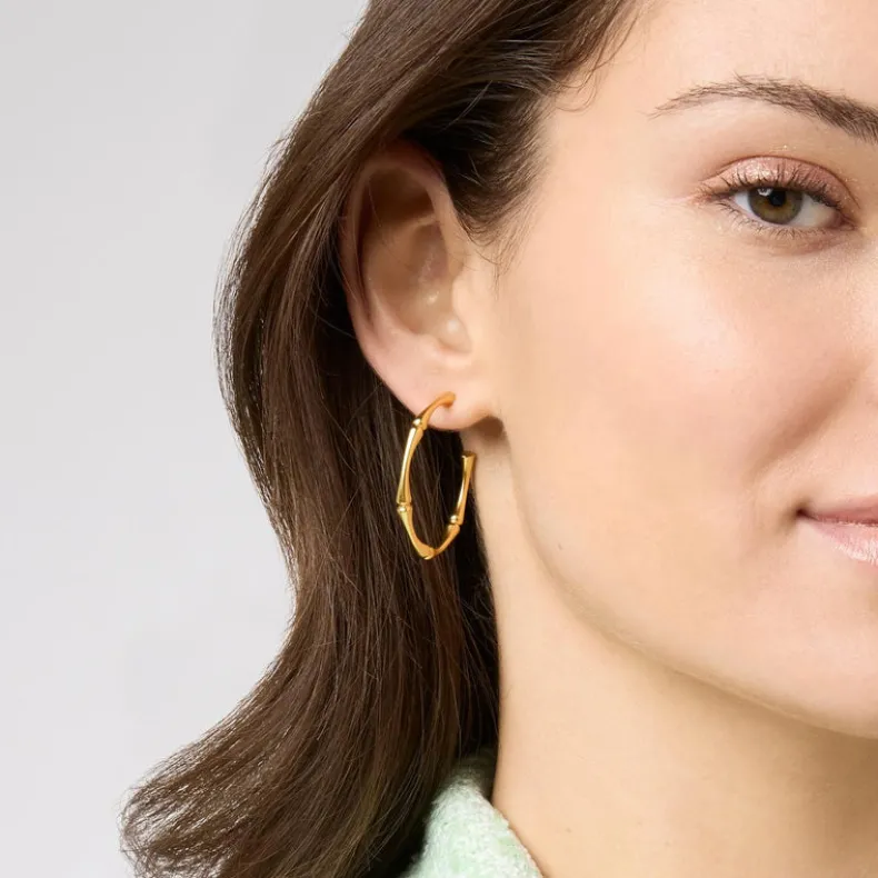 JULIE VOS BAMBOO HOOP - MEDIUM