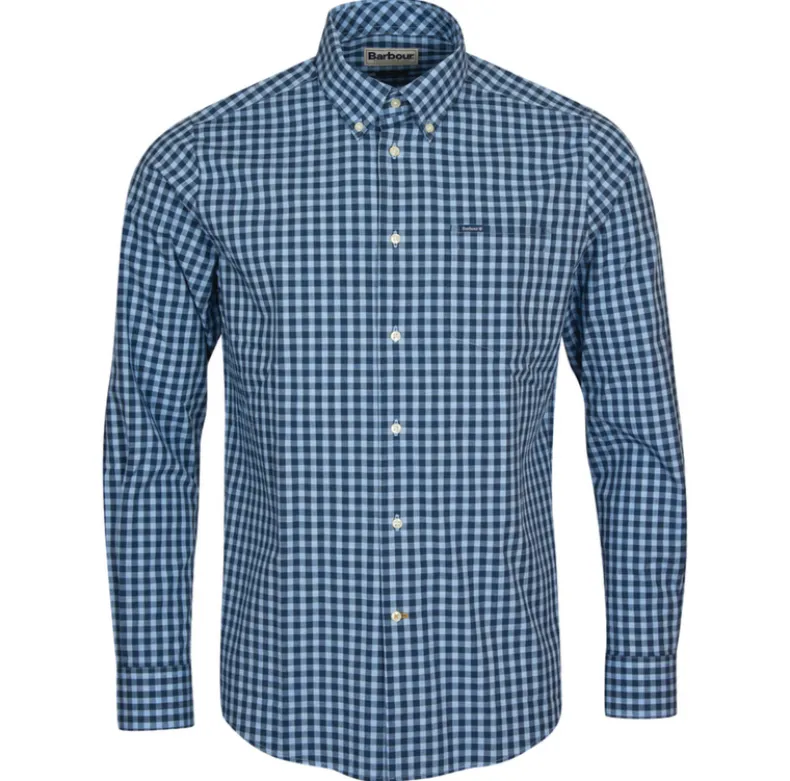 BARBOUR MERRYTON TAILORED FIT SHIRT - BLUE