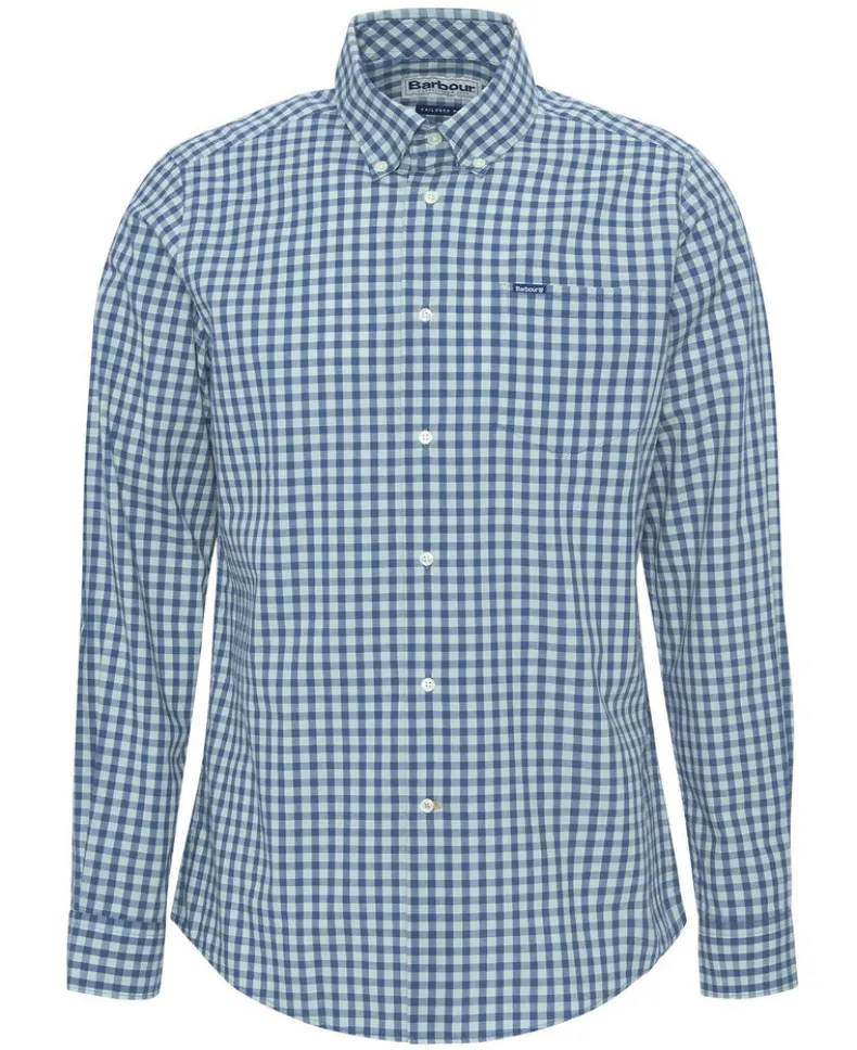 BARBOUR MERRYTON TAILORED FIT SHIRT - PALE APPLE