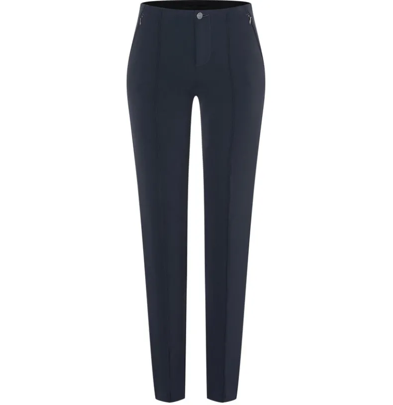 MAC WOMEN'S ANNA NEW ZIP PANT - NAVY