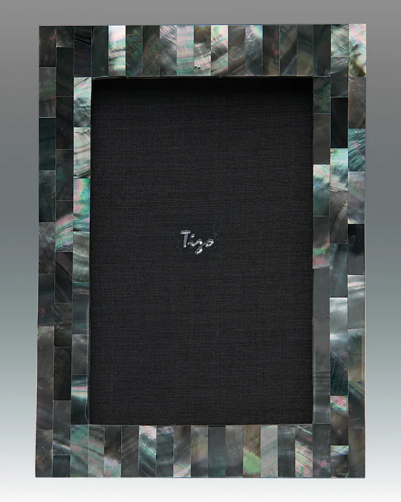 TIZO PICTURE FRAME - BLACK MOTHER-OF-PEARL