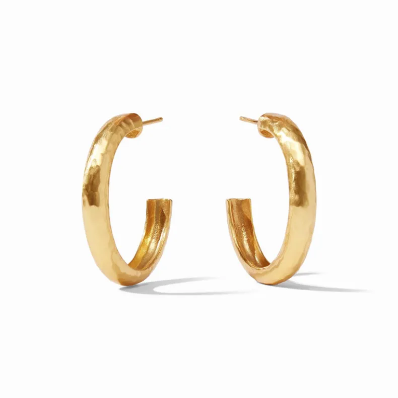 JULIE VOS HAVANA HOOP EARRING - MEDIUM