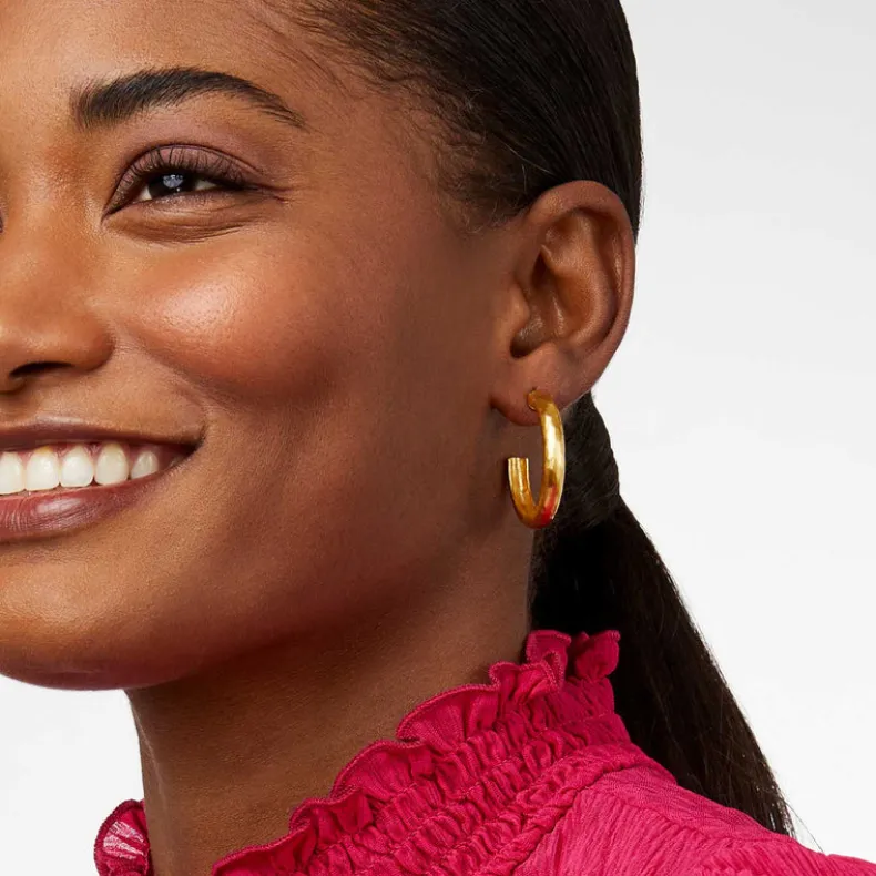 JULIE VOS HAVANA HOOP EARRING - MEDIUM