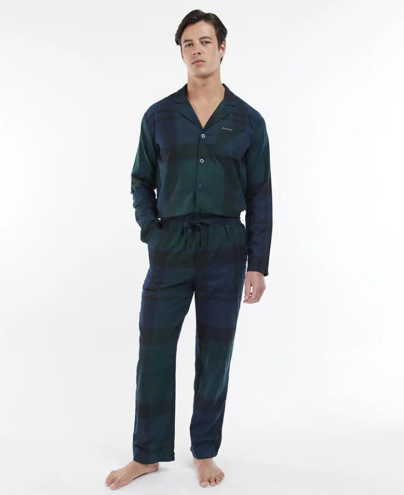 BARBOUR LAITH MEN'S PAJAMA SET - BLACKWATCH
