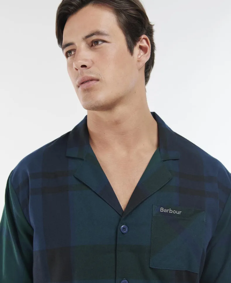 BARBOUR LAITH MEN'S PAJAMA SET - BLACKWATCH