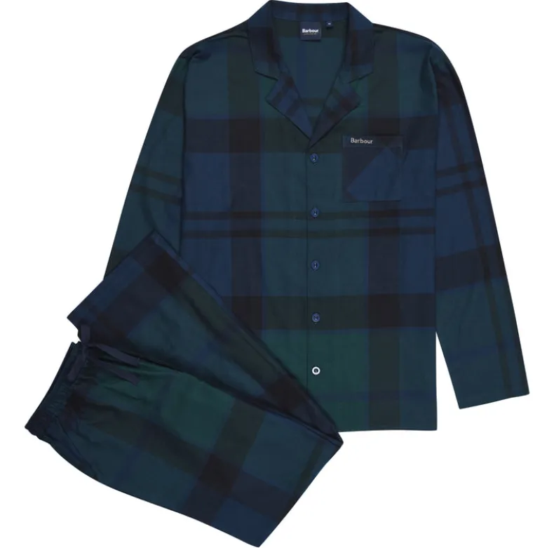 BARBOUR LAITH MEN'S PAJAMA SET - BLACKWATCH