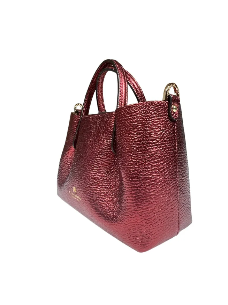 CUOIERIA FIORENTINA CANDY MINI TOTE - RUGGINE