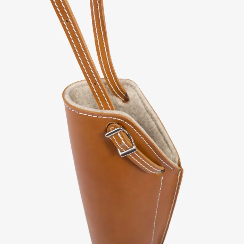 SONOMA COUNTY LEATHER - BARLOW WINE CARRIER