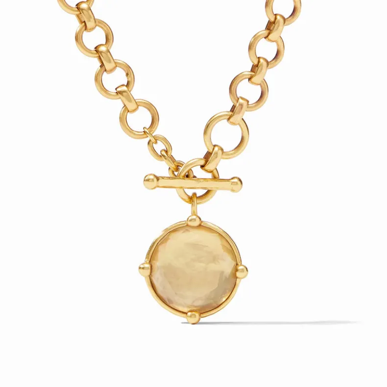 JULIE VOS HONEYBEE DEMI NECKLACE - IRIDESCENT CHAMPAGNE