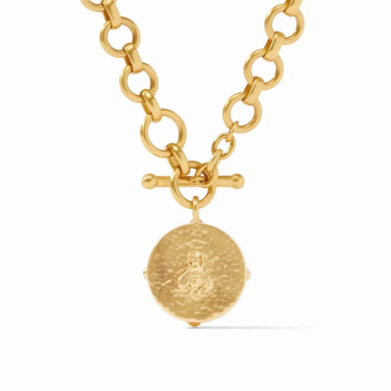 JULIE VOS HONEYBEE DEMI NECKLACE - IRIDESCENT CHAMPAGNE