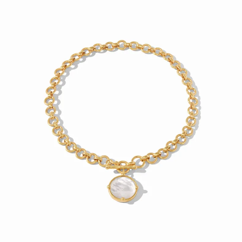 JULIE VOS HONEYBEE DEMI NECKLACE - IRIDESCENT CHAMPAGNE