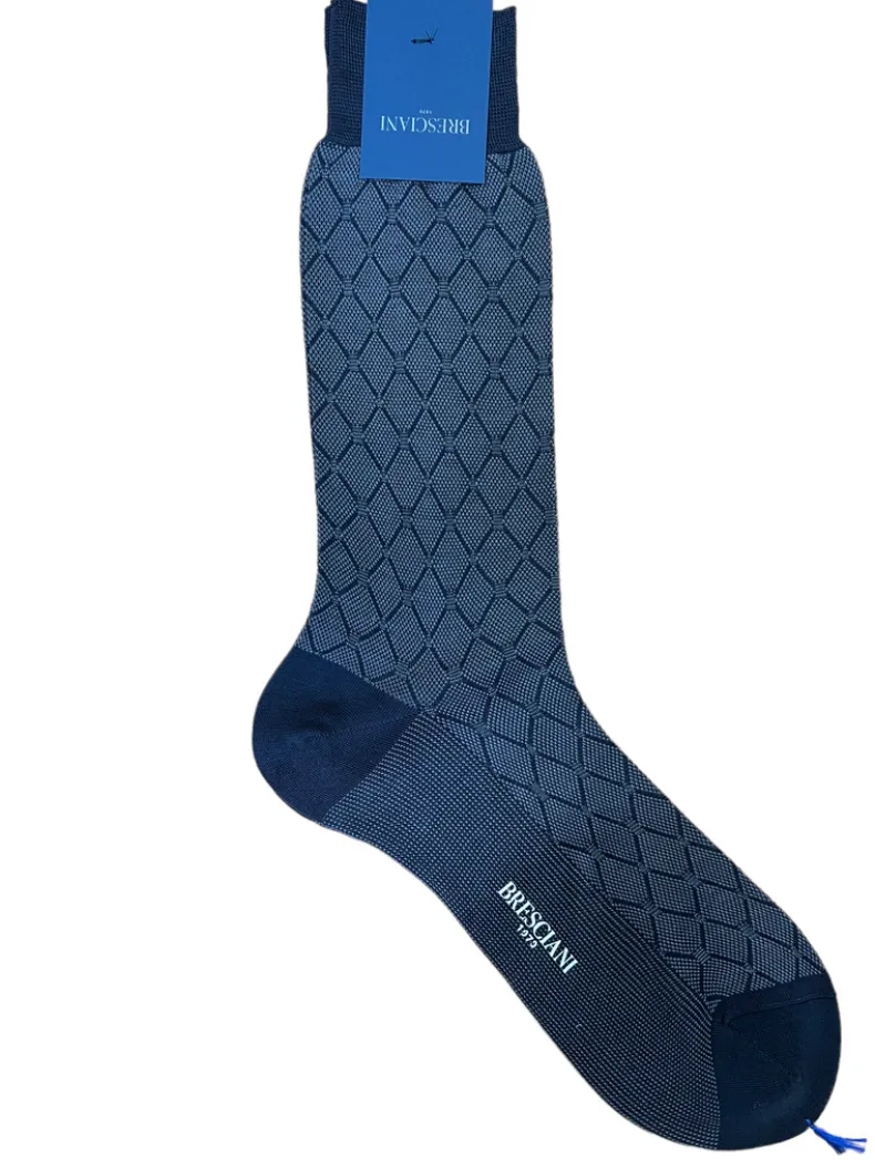 BRESCIANI 1970 CALF SOCK - GREY