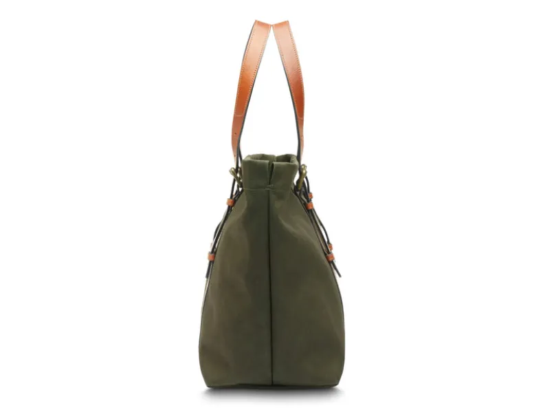 BOSCA 1911 EMMA CARRY-ALL TOTE - OLIVE