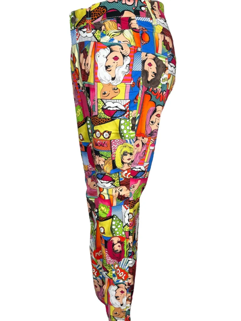 MAC WOMEN'S DREAM CHIC JEAN - COMIC STRIP PRINT