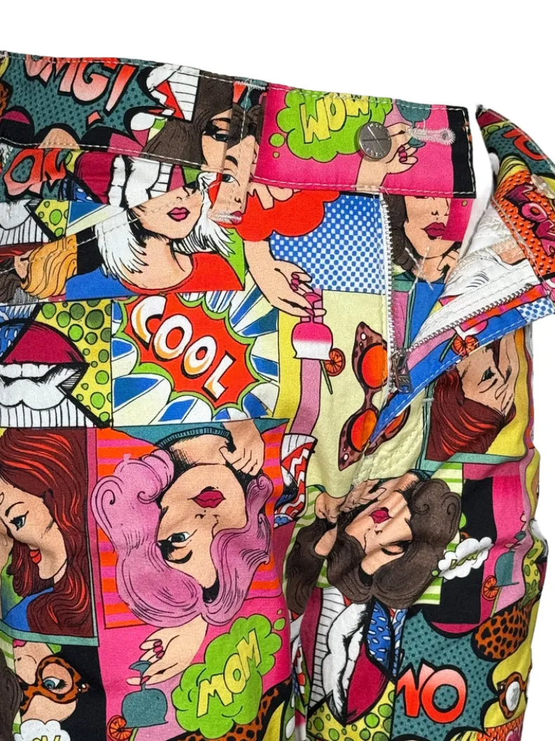 MAC WOMEN'S DREAM CHIC JEAN - COMIC STRIP PRINT