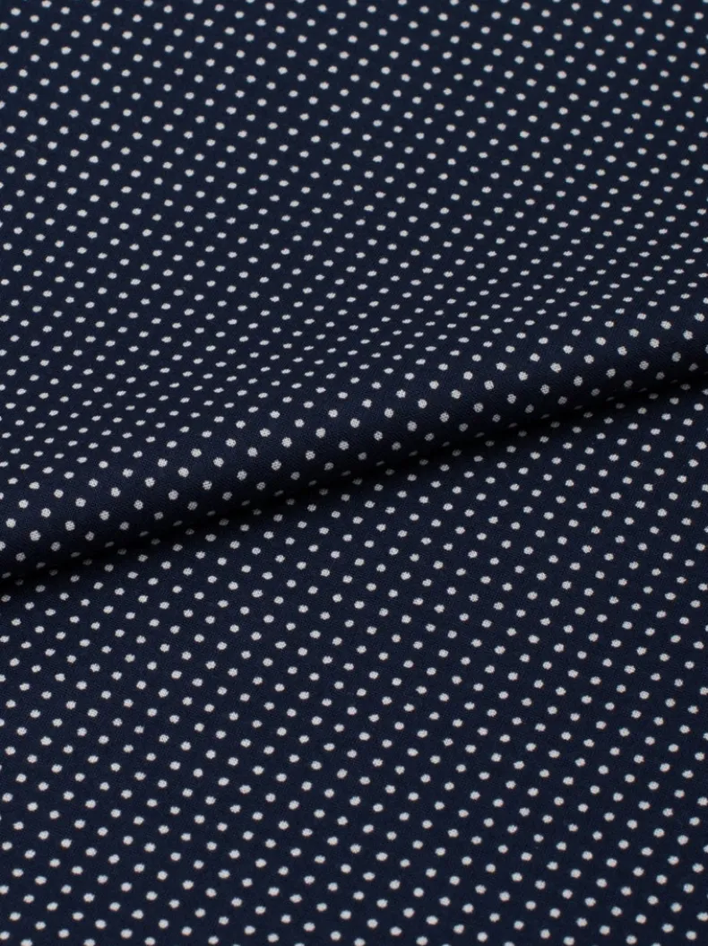 DEREK ROSE PLAZA MEN'S PAJAMA SET - NAVY