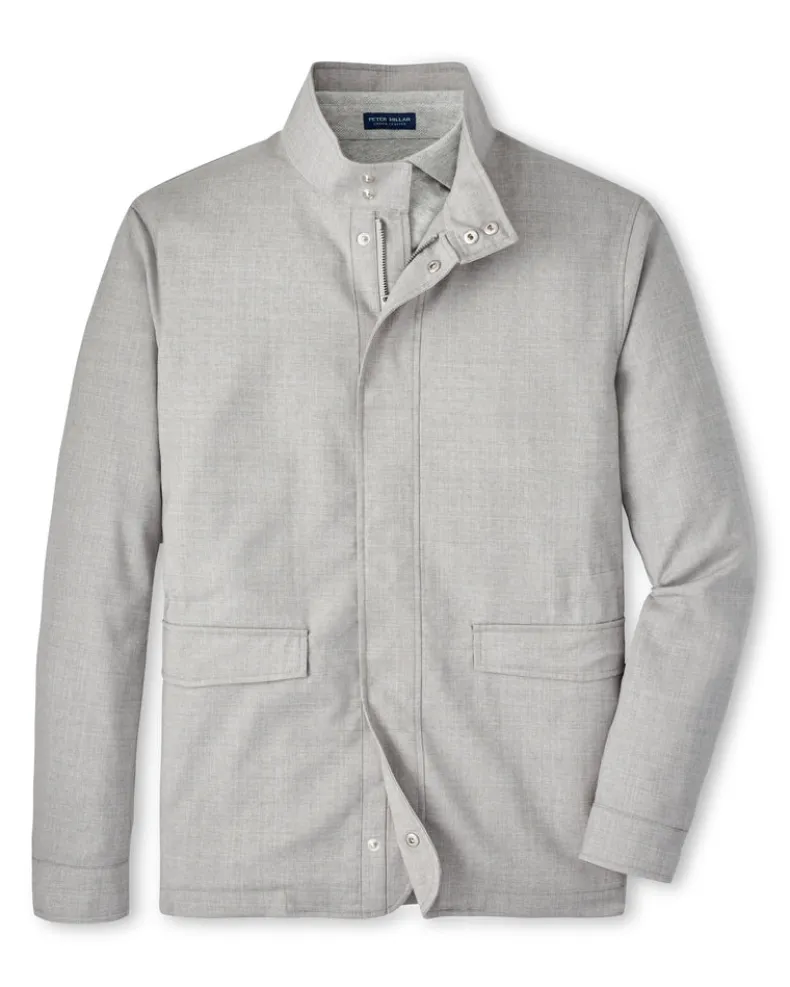 PETER MILLAR EXCURSIONIST LITE CITY COAT - PLATINUM
