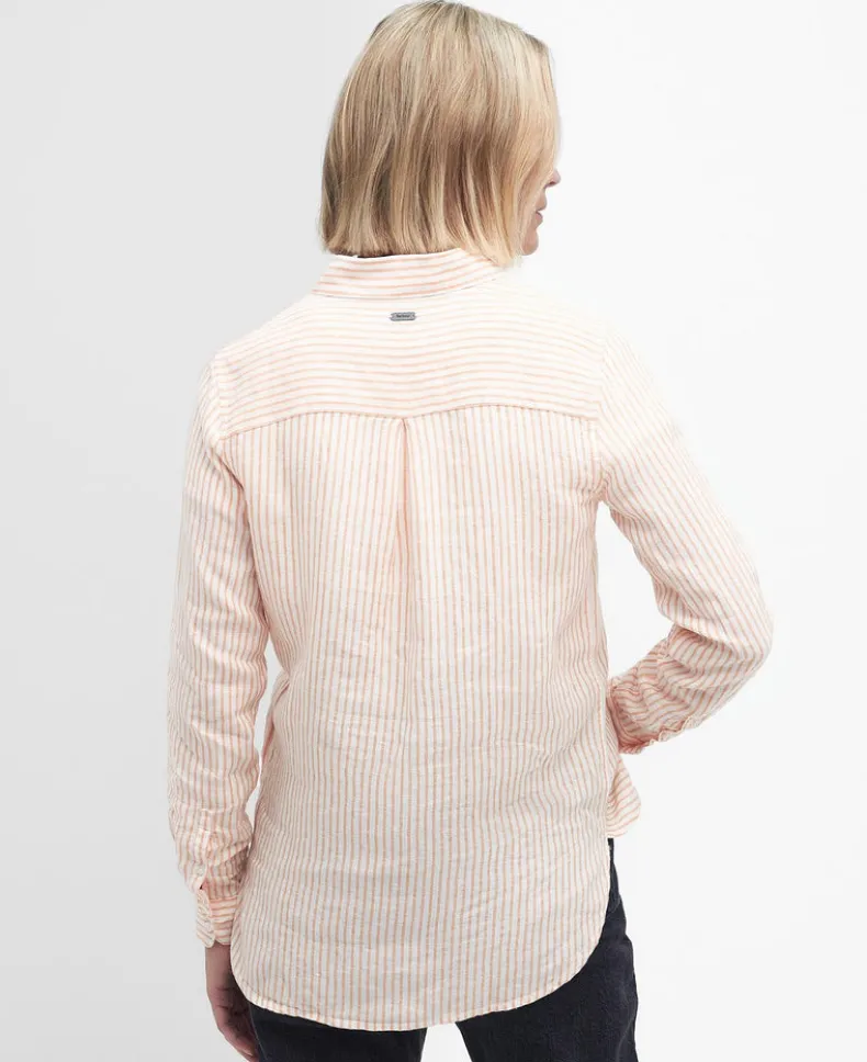 BARBOUR MARINE WOMEN'S SHIRT - BRAN STRIPE