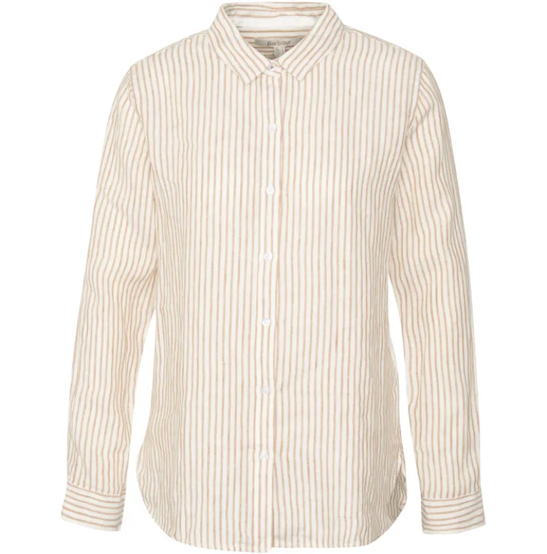 BARBOUR MARINE WOMEN'S SHIRT - BRAN STRIPE
