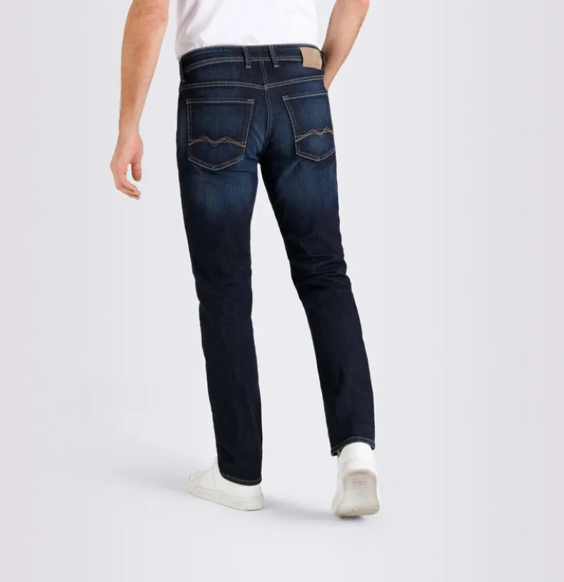 MAC MEN'S MACFLEXX DENIM JEAN - RINSED WASH 3D