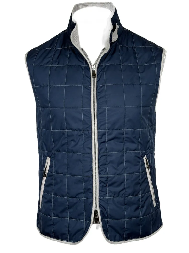 WATERVILLE FIT VEST - NAVY