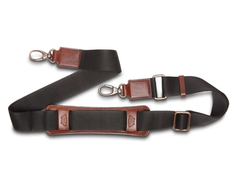 BOSCA 1911 DOLCE ITALIA MESSENGER - DARK BROWN