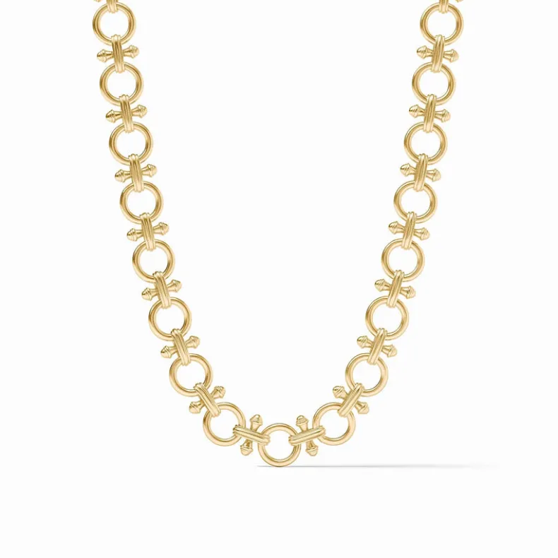 JULIE VOS BAMBOO LINK NECKLACE