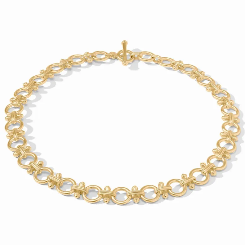 JULIE VOS BAMBOO LINK NECKLACE