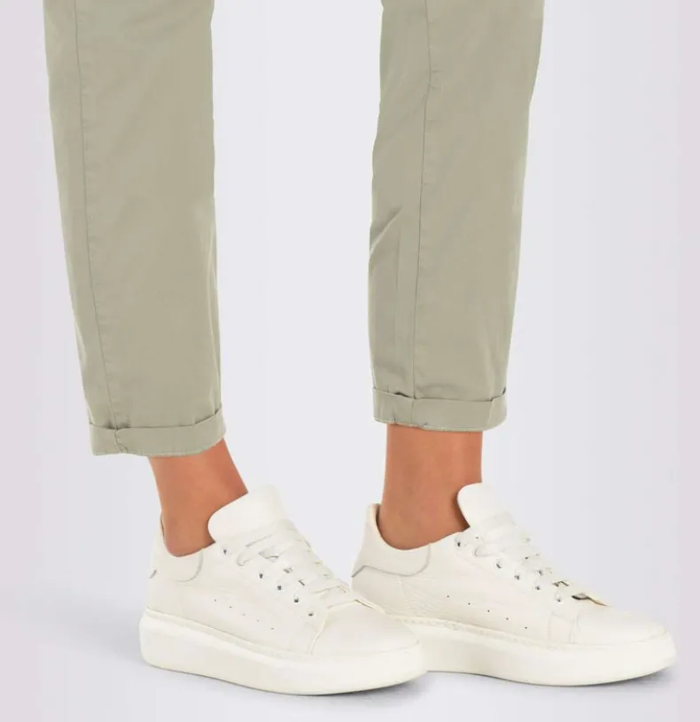 MAC WOMEN'S TURN UP CHINO - DRIED ROSEMARY
