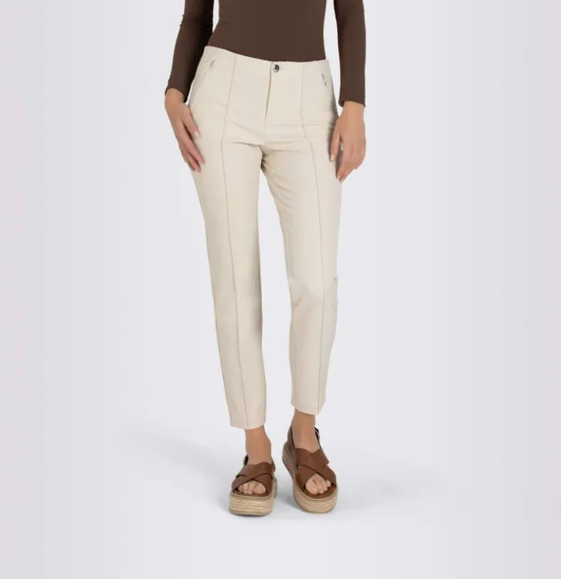 MAC WOMEN'S ANNA NEW ZIP PANT - IVORY
