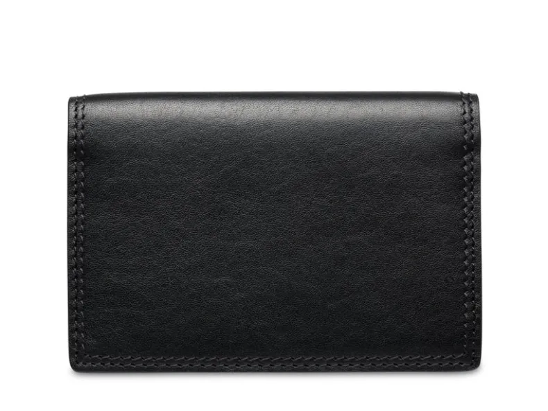 BOSCA 1911 ITALIA DOLCE CALLING CARD CASE - BLACK