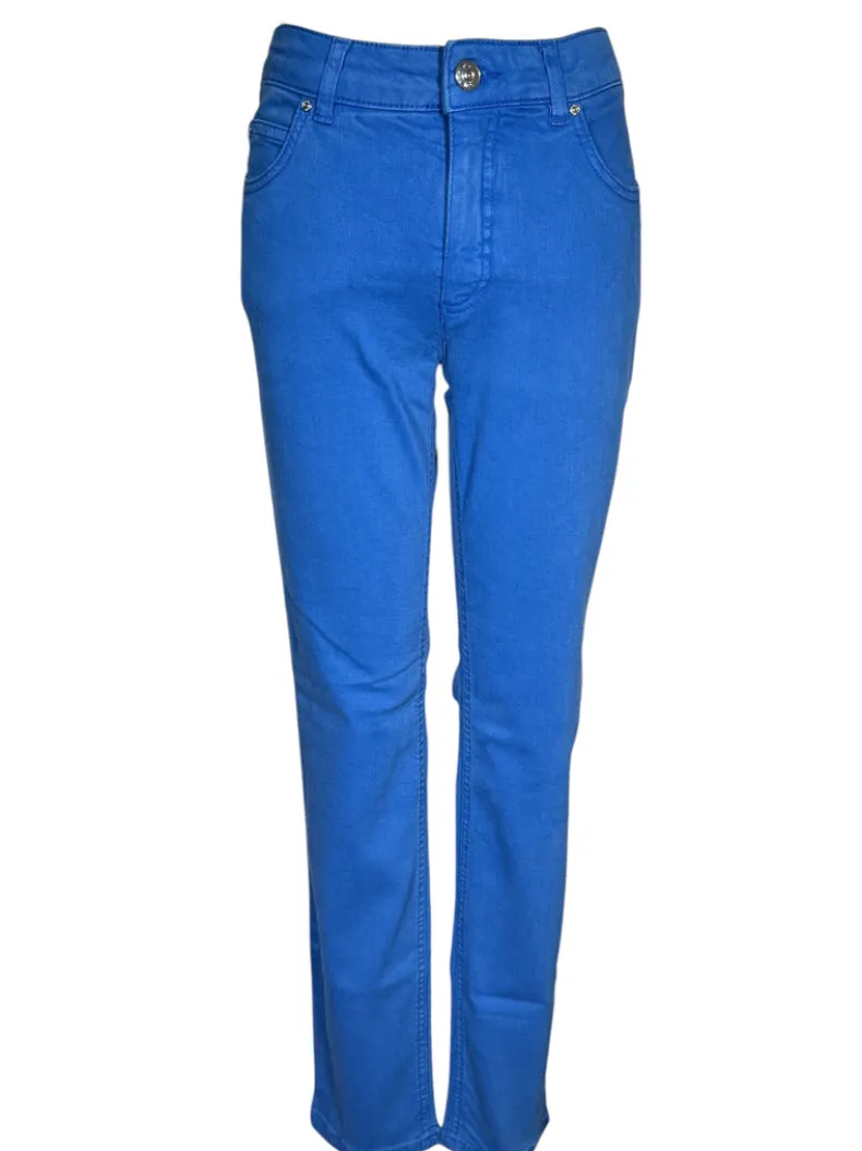 OUI WOMEN'S BAXTER PANT - BLUE