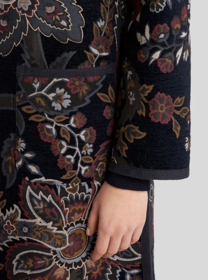 ETRO EMBROIDERED REVERSIBLE COAT - MULTICOLOR